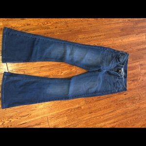 Bootcut denim jeans